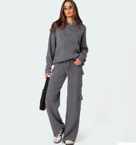 Luxe Knit Cargo Set Image 5