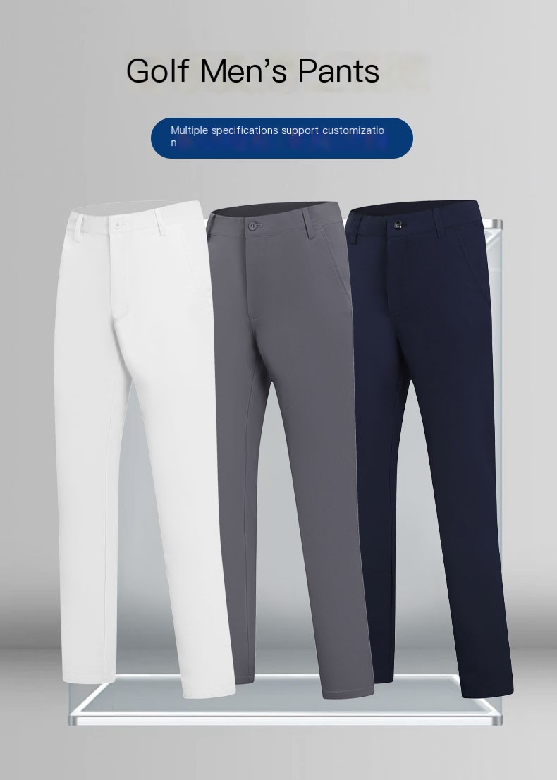 Pantalones golf color negro