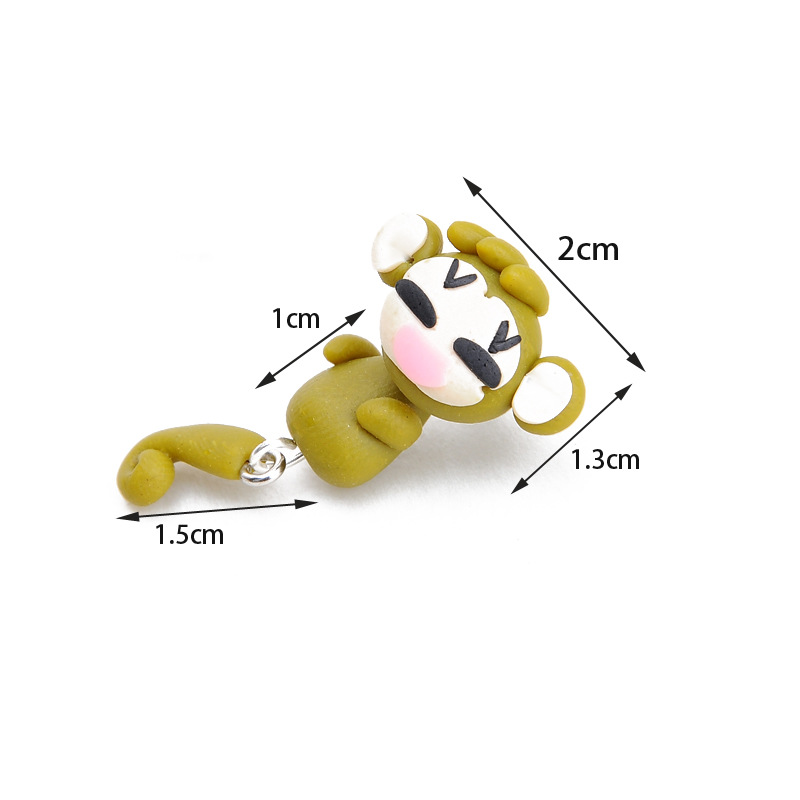 Monkey Earrings 2