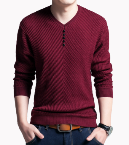 Men's Knit Pullover Image 2
