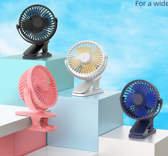 Mini USB Clip Fan Design