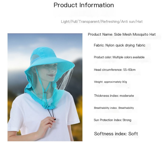 Outdoor Anti-mosquito Hat