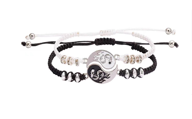 Yin Yang Tai Chi Bracelet - Gold