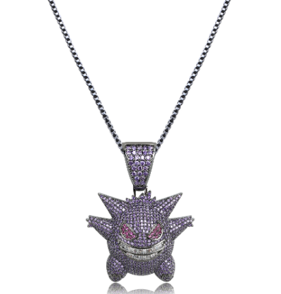 Geng Gui Zircon Pendant Detail 8