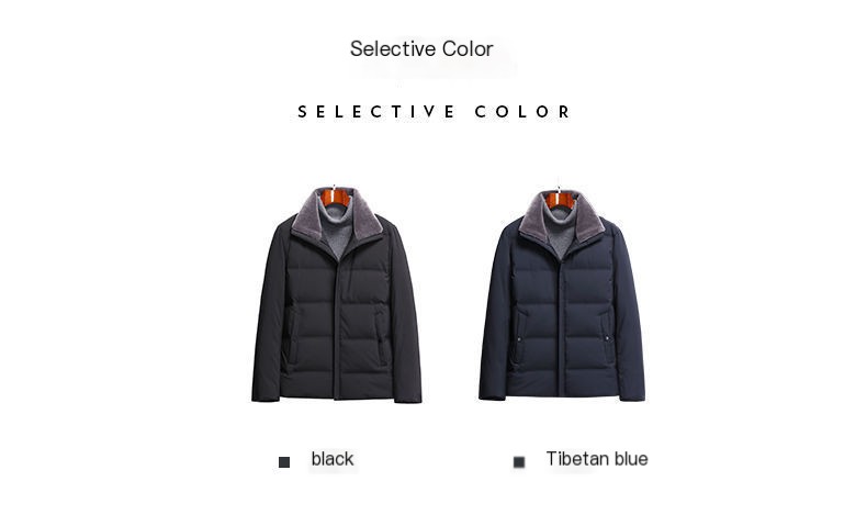 Men's Down Jacket - Black