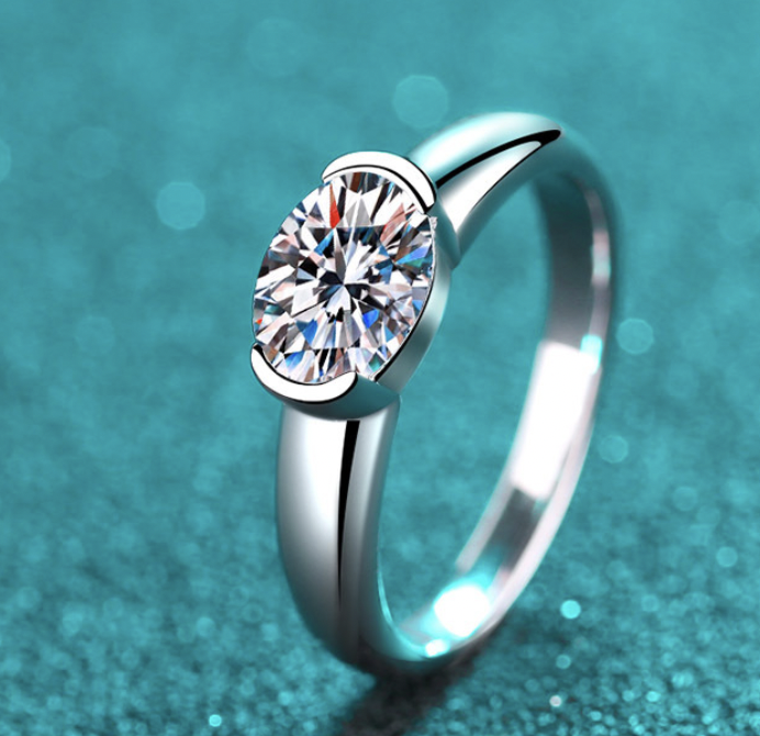 Couple Fashion Sterling Silver Ring