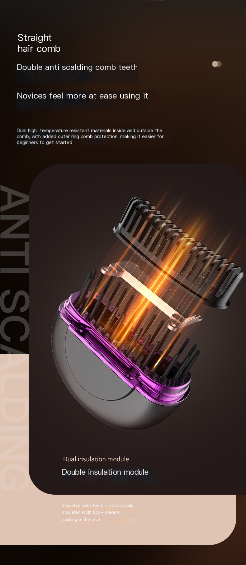 FlexStyle USB Ceramic Hair Straightener & Curler