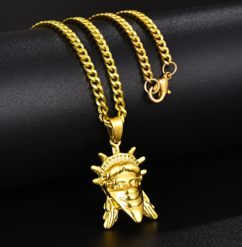 Statue of Liberty Pendant Necklace