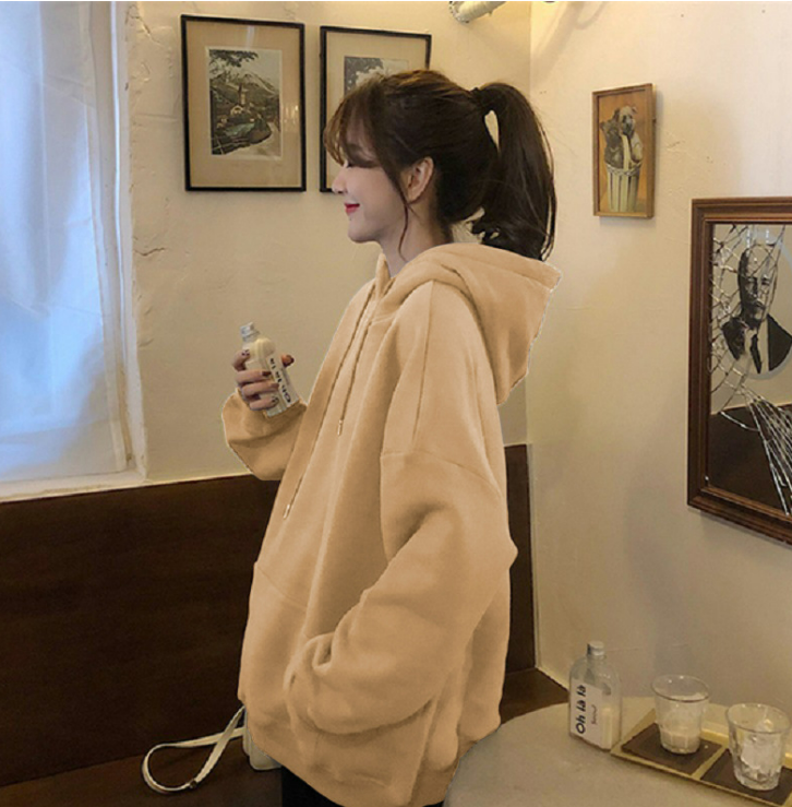 Hoodie in Mist Blue