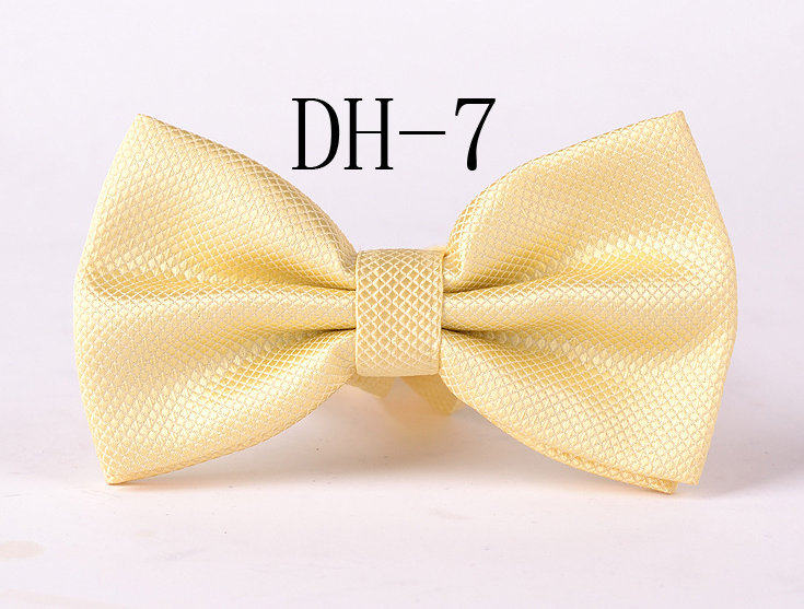 Solid Color Bow Tie 7