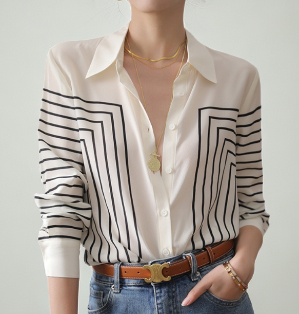 Striped Shirt for Women - Image 3