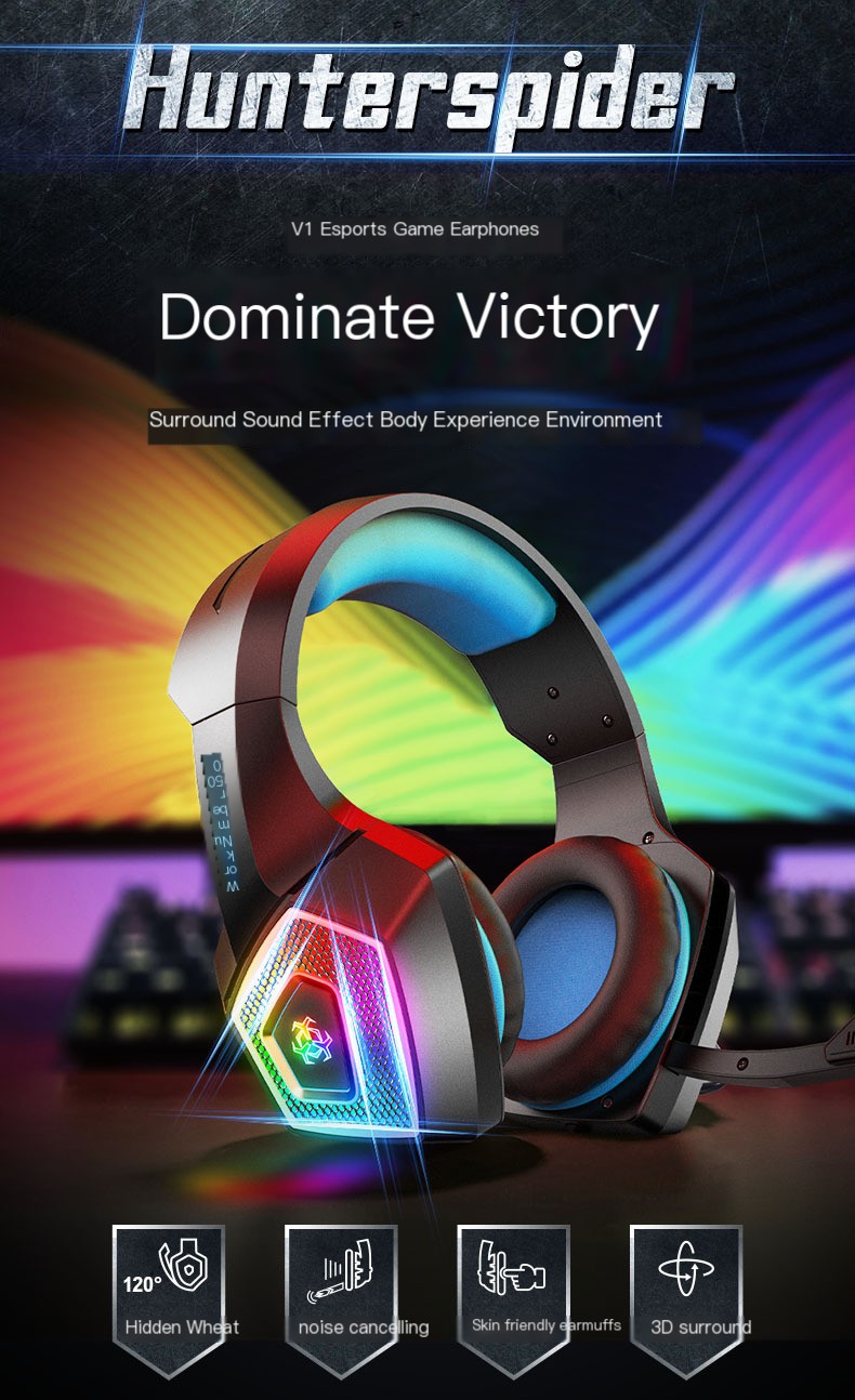 HUNTERSPIDER V1 Headset 2