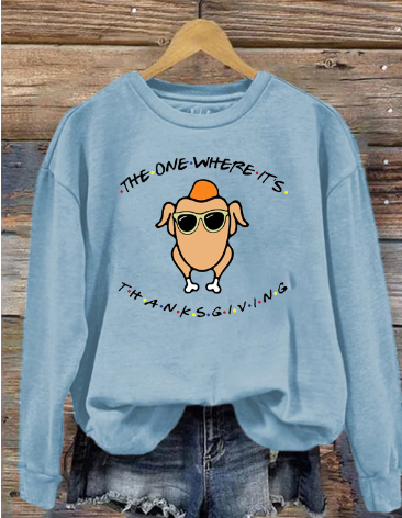 Thanksgiving Sweatshirt Image 5