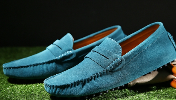 Zapatos Casuales de Cuero Genuino para Hombre