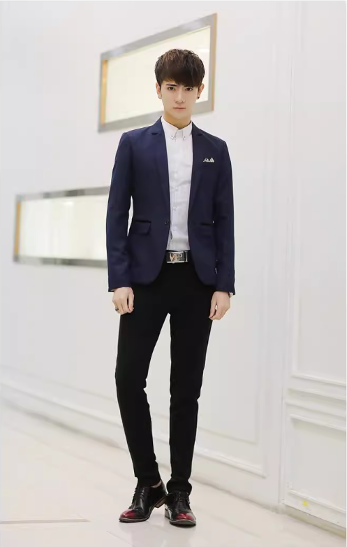 Men's Blazer Back View