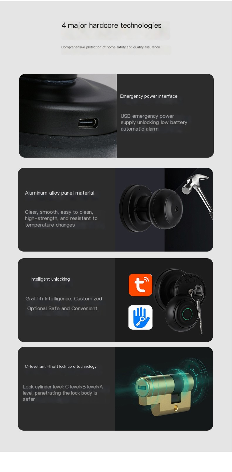 Spherical Fingerprint Lock Image 9