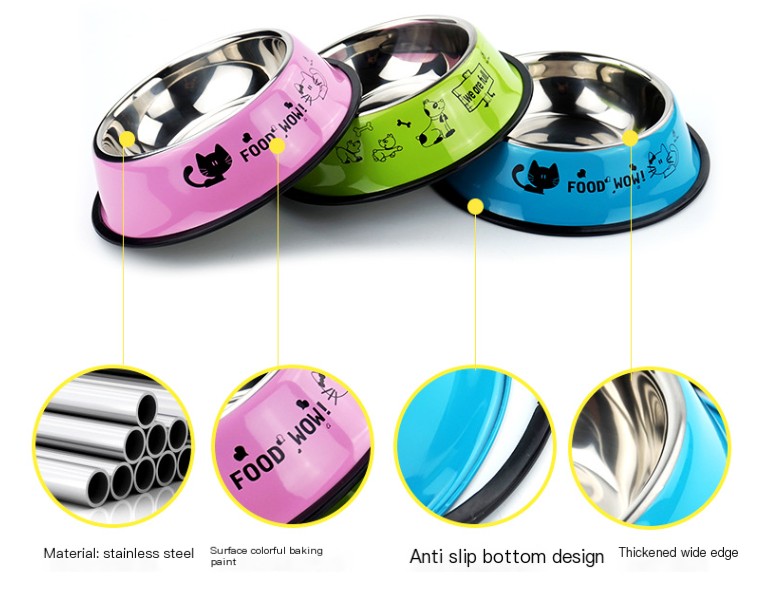 Colorful Dog Bowl 4