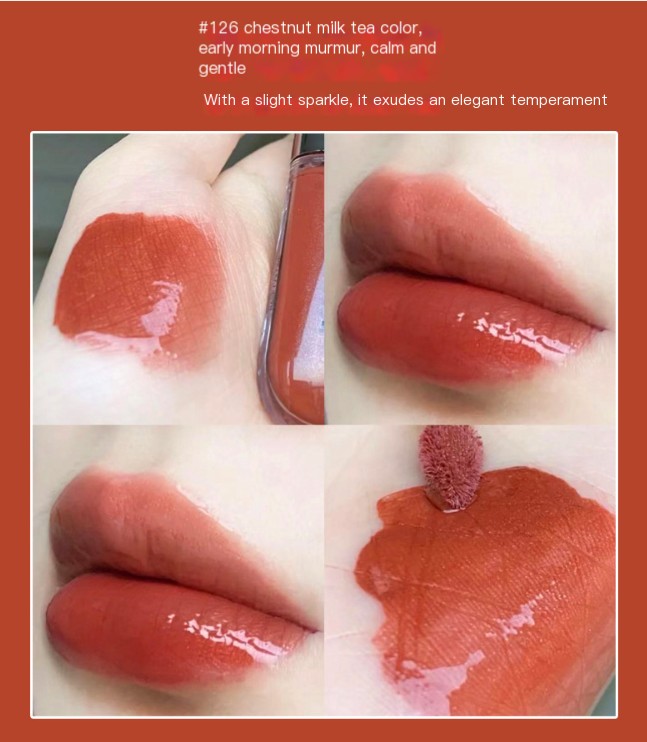 Lip Glaze Application