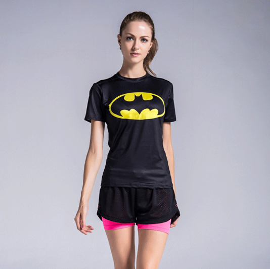 Batman Print Quick-Dry Tee