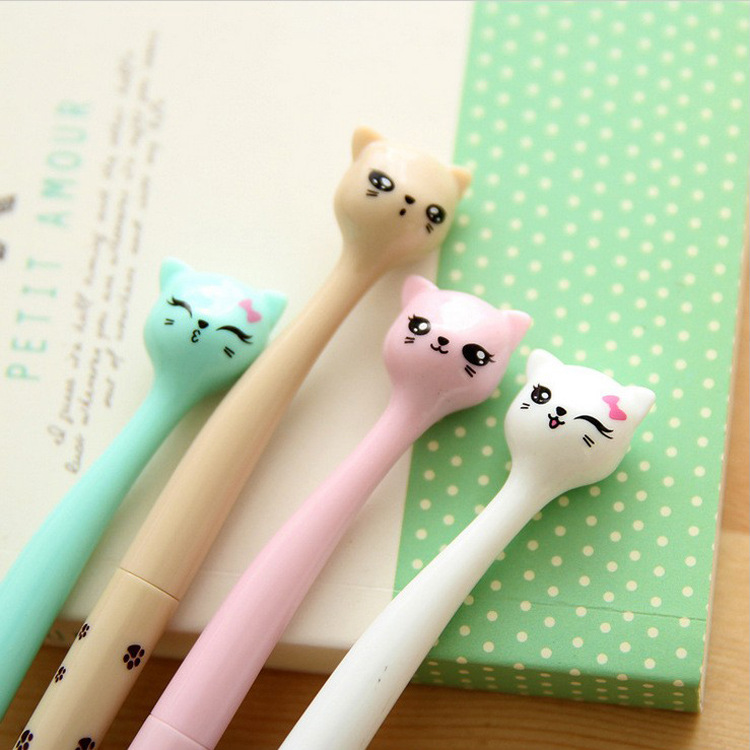 Student Cute Cat Needle Pen