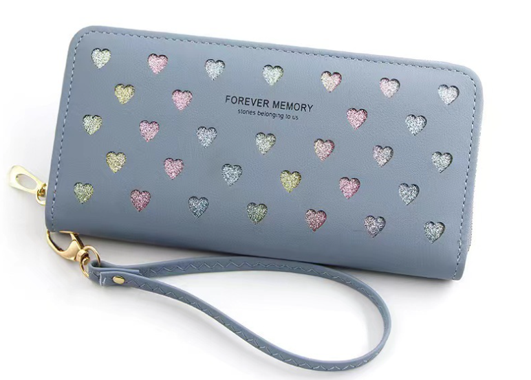 Women's Fashion Long Large Capacity Zipper Wallet