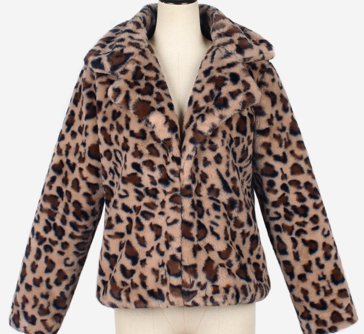 Leopard Print Coat Image 5