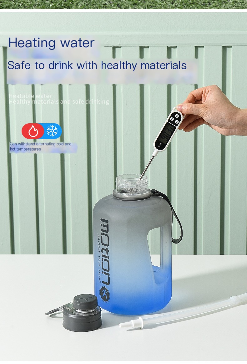 Water Bottle with Straw 6