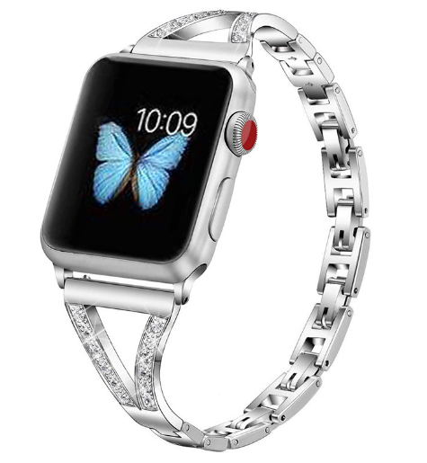 Metal Diamond Stainless Steel Strap Image 7
