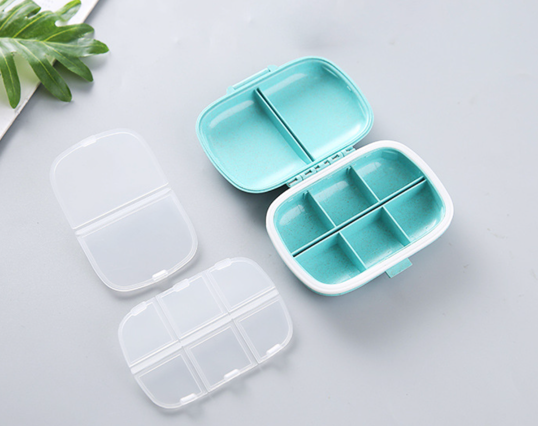 8-grid medicine box image 3