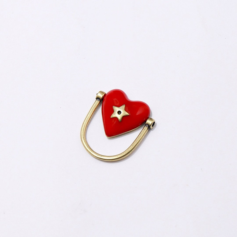 Red Heart Earrings