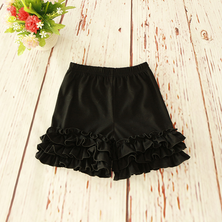 Girls' Ruffled Shorts Image 5
