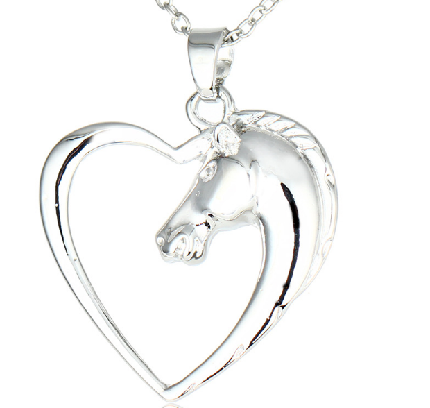 Gold Horse Necklace