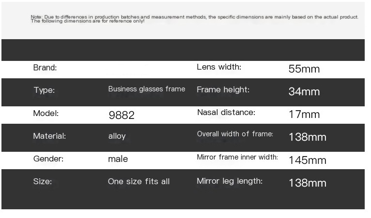 Business Casual Glasses Image 1