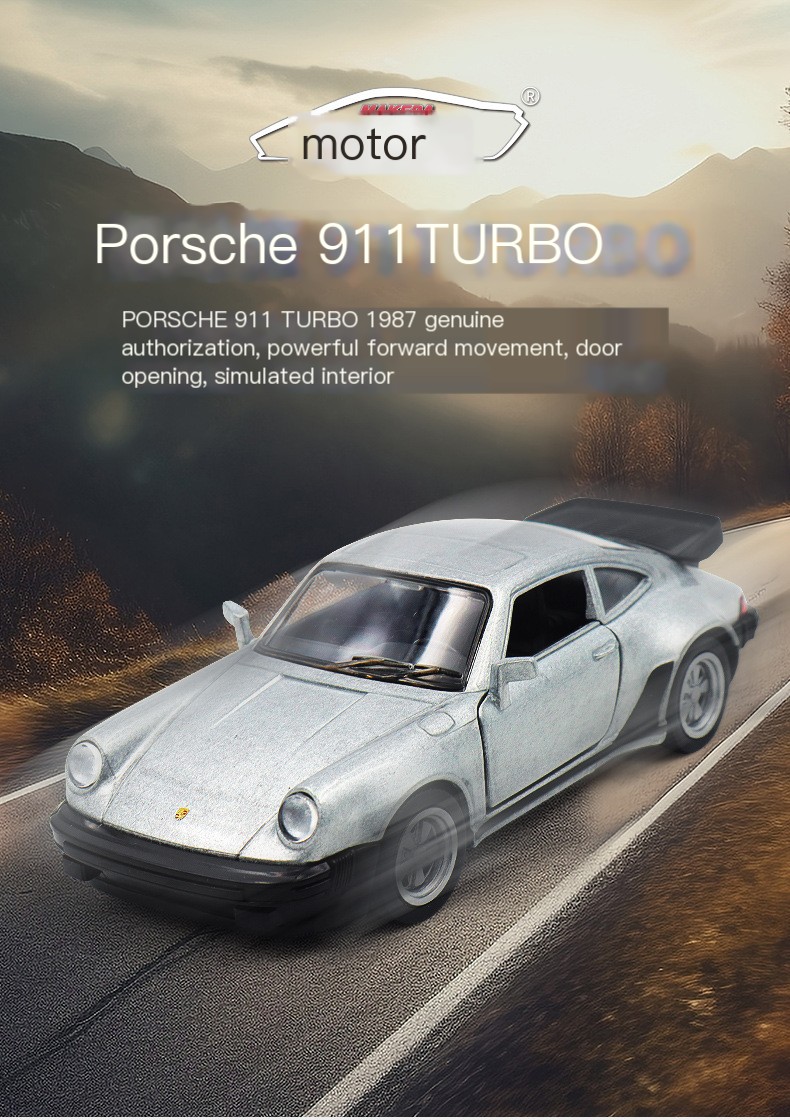 Porsche 911 Turbo Silver