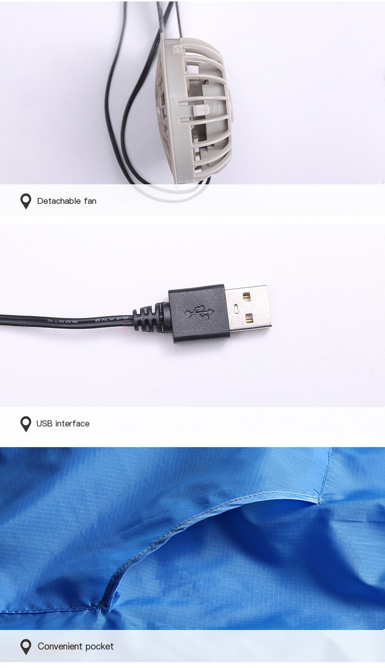 Smart USB Air Conditioning Clothing 13