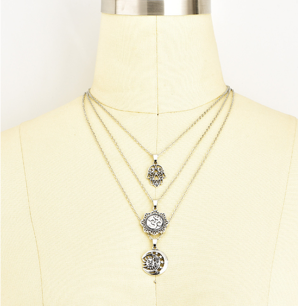Necklace on Model