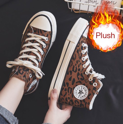 High-top Canvas Shoes