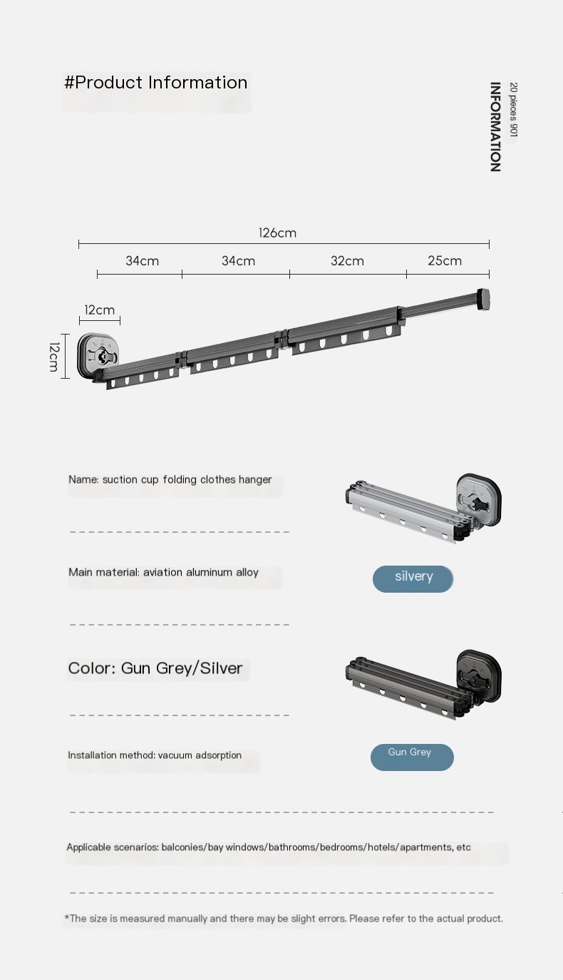 Folding Clothes Rack Image 1