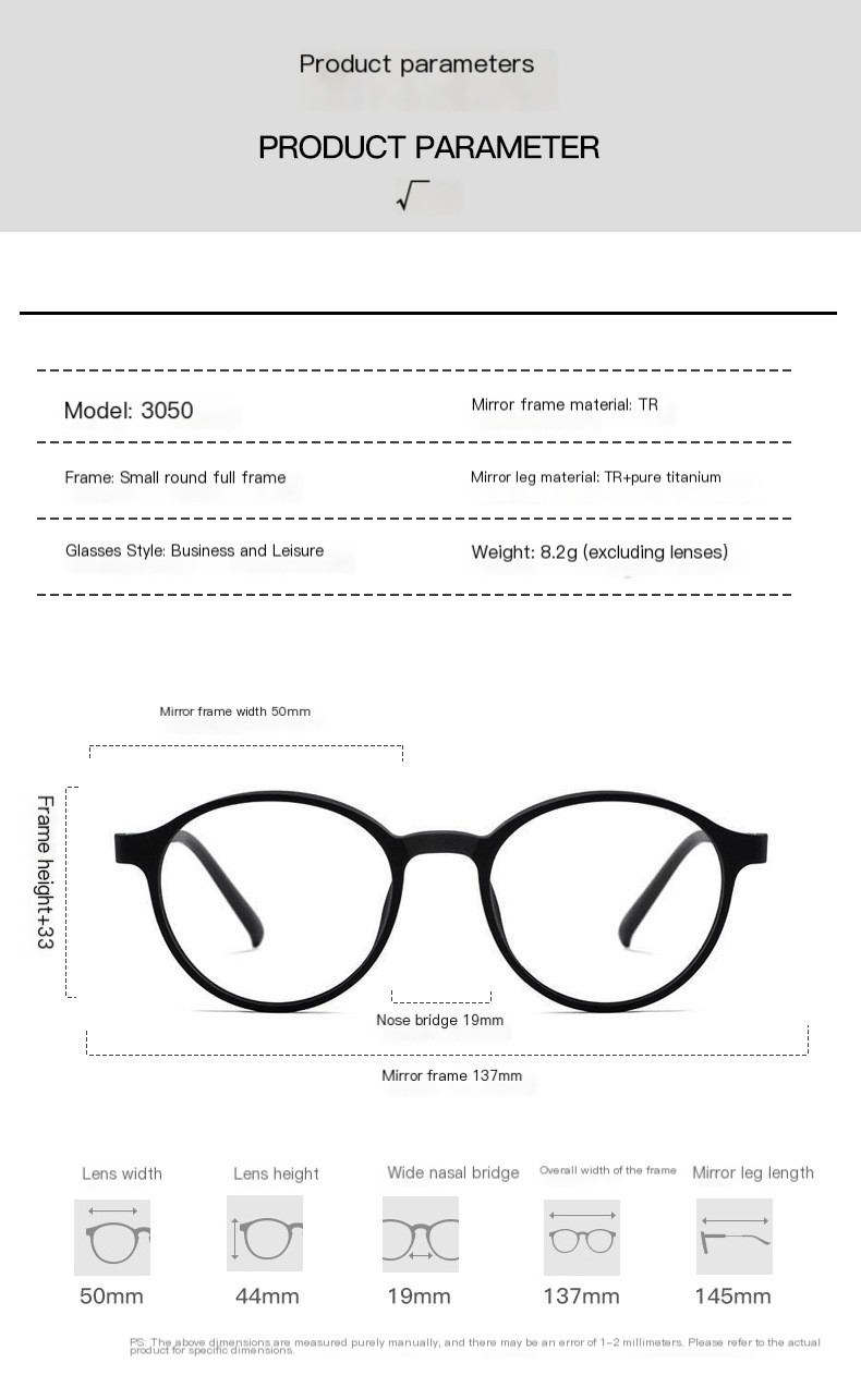 Stylish TR90 Glasses