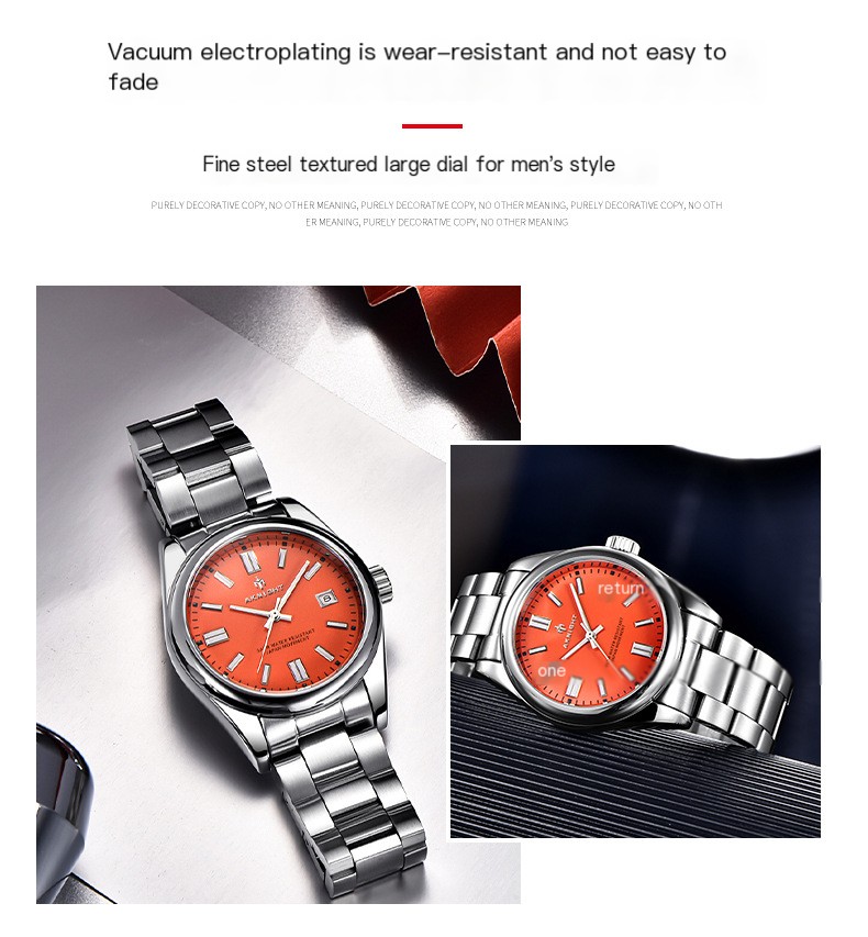 Stainless Steel Quartz Wristwatch - Image 8
