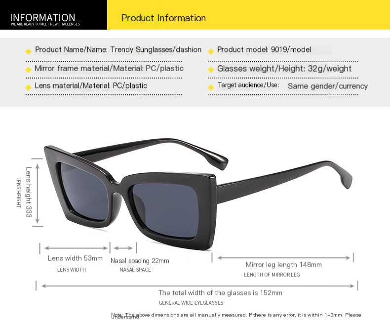 Fashionable Square Sunglasses 2
