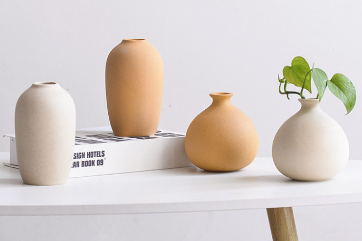 Vaso Bari - Nordic Minimalist Ceramic Vase