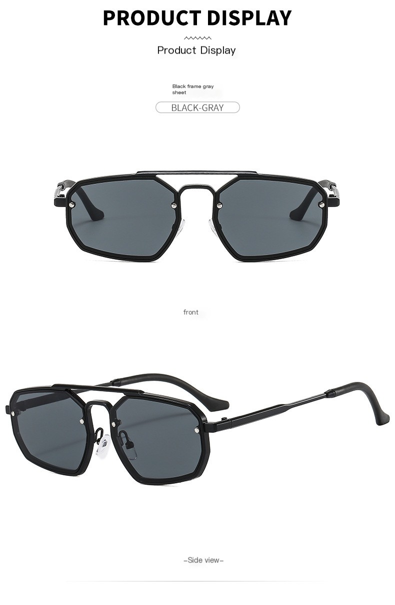 Double-beam sunglasses