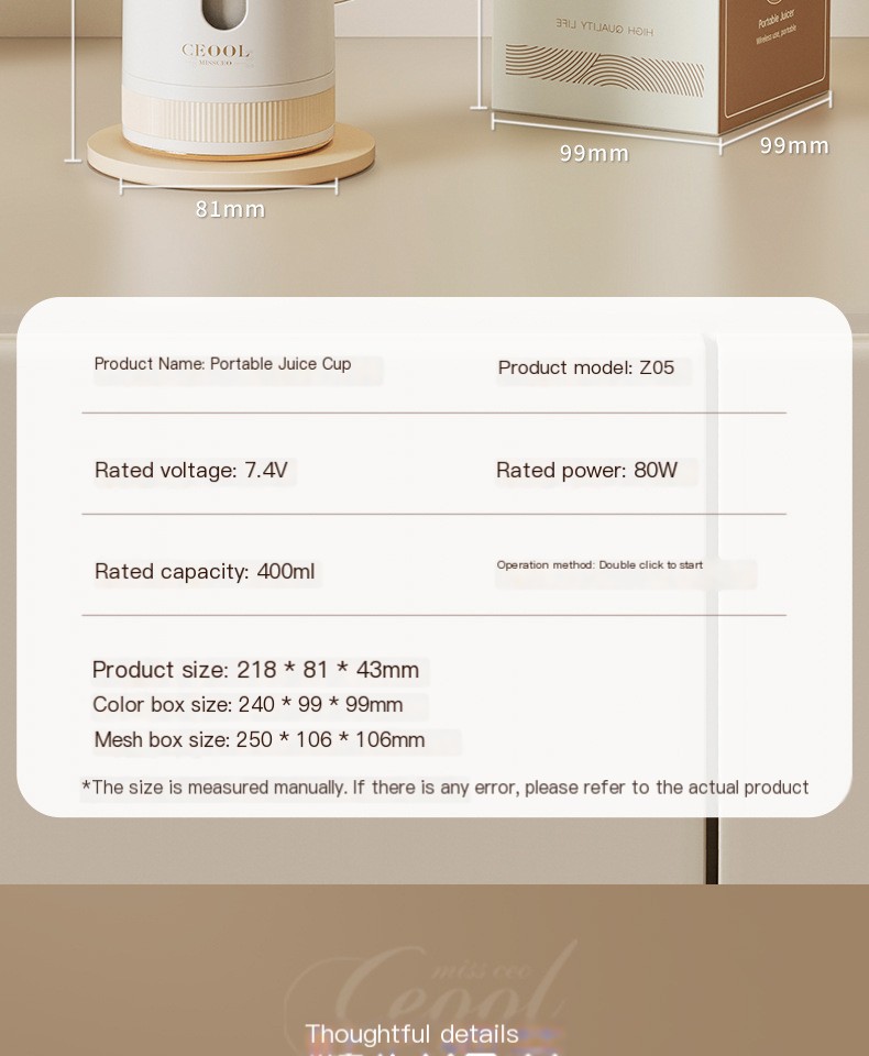 Perfect for making smoothies