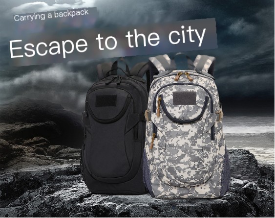 Camouflage Tactical Backpack Image 3