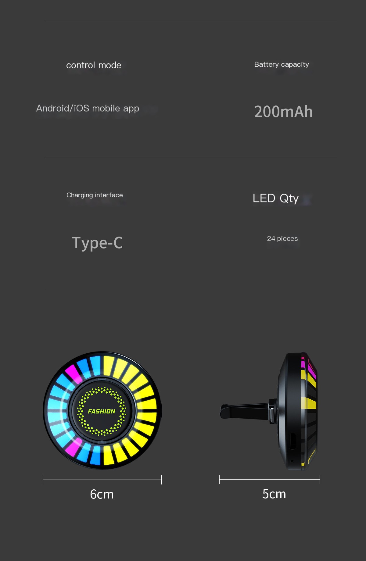 Sound Control Light