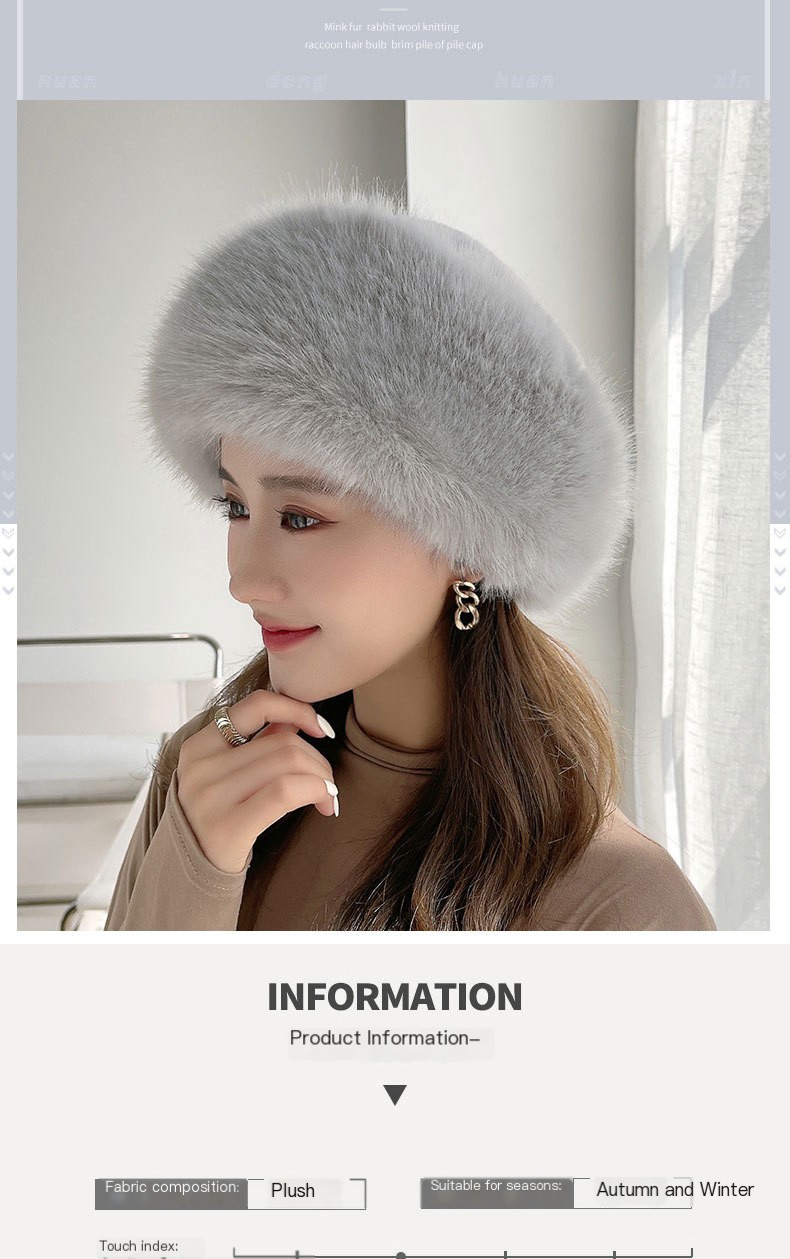 Faux Fur Fox Fur Hat 2