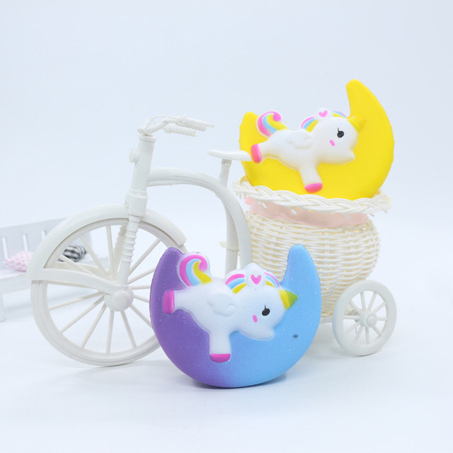 Squishy Unicorn Toy - Sky