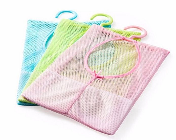 Green Hanging Storage Mesh Bag