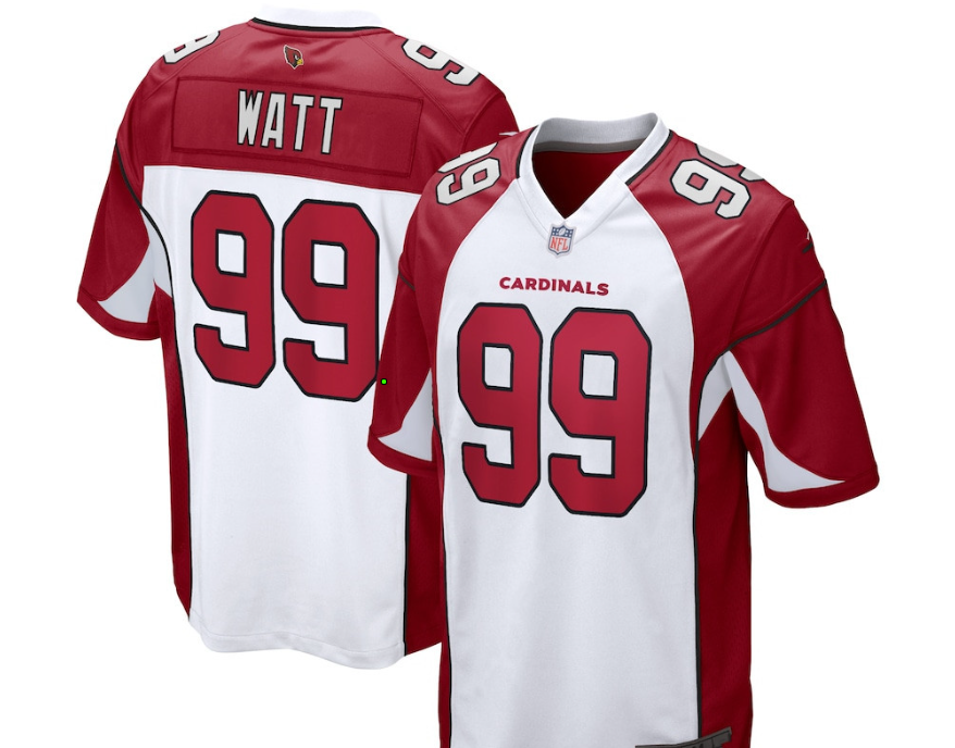 Arizona Cardinals Jersey Side View
